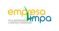 Logotipo Empresa Limpa - Pela integridade e contra a corrupção